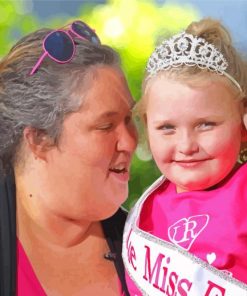 Honey Boo Boo And Mama June Diamond Painting