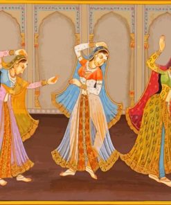 Indian Dancing Girls Diamond Painting