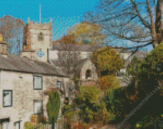 Ingleton Buildings Diamond Painting