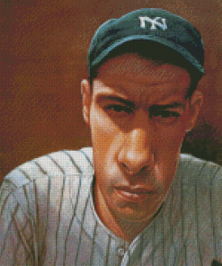Joe DiMaggio Caricature Diamond Painting