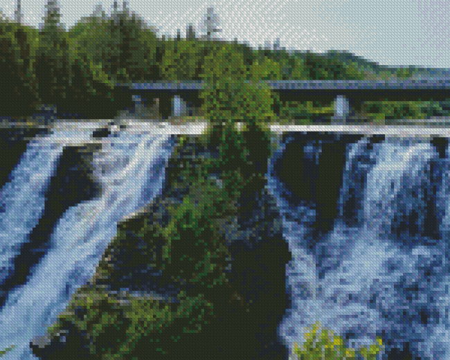 Kakabeka Falls Thunder Bay Diamond Painting