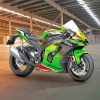 Kawasaki Ninja Motorcycle Diamond Painting