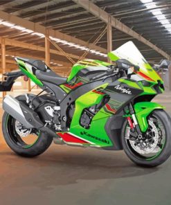 Kawasaki Ninja Motorcycle Diamond Painting