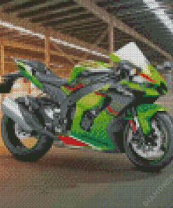 Kawasaki Ninja Motorcycle Diamond Painting