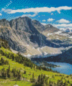 Lake McDonald View Diamond Painting