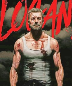 Logan Wolverine Art Diamond Painting