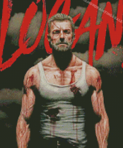 Logan Wolverine Art Diamond Painting