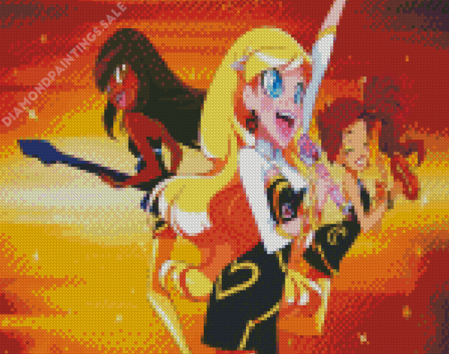 Lolirock Characters Diamond Painting