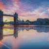 London Thames And Bridge Diamond Painting