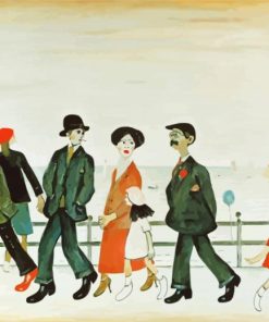 Lowry On The Promenade Diamond Painting