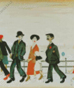 Lowry On The Promenade Diamond Painting