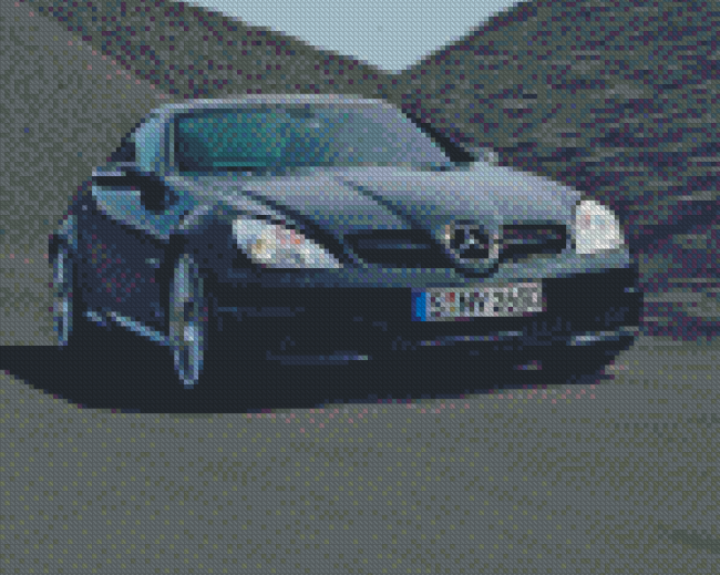 Mercedes Benz SL Diamond Painting