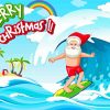 Merry Christmas Surfing Santa Diamond Painting