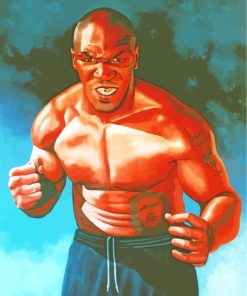 Mike Tyson Boxer Diamond Painting