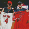 Molina And Pujols Cardinals Diamond Painting