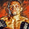 Nate Diaz Diamond Painting