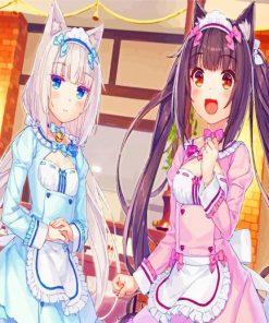 Nekopara Characters Diamond Painting