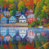 New Hampshire Buildings Diamond Painting