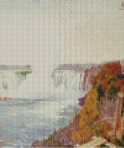 Niagara Falls Marianne North Diamond Painting