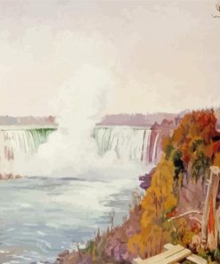 Niagara Falls Marianne North Diamond Painting