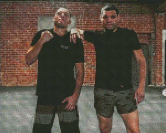 Nick And Nate Diaz Brothers Diamond Painting