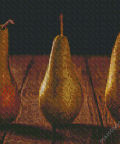 Pears In A Row Diamond Painting