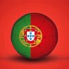 Portugal Soccer Ball Diamond Painting