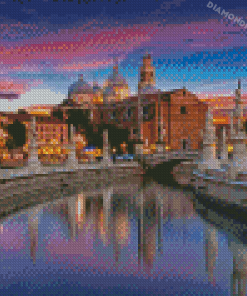 Prato Della Valle Padua Italy Diamond Painting