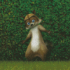 RJ Over The Hedge Character Diamond Painting