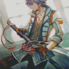 Rean Schwarzer Diamond Painting