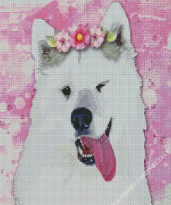 Samoyed Diamond Painting