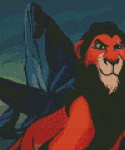 Scar Lion King Art Diamond Painting