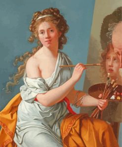 Self Portrait By Marie Guillemine Benoist Diamond Painting