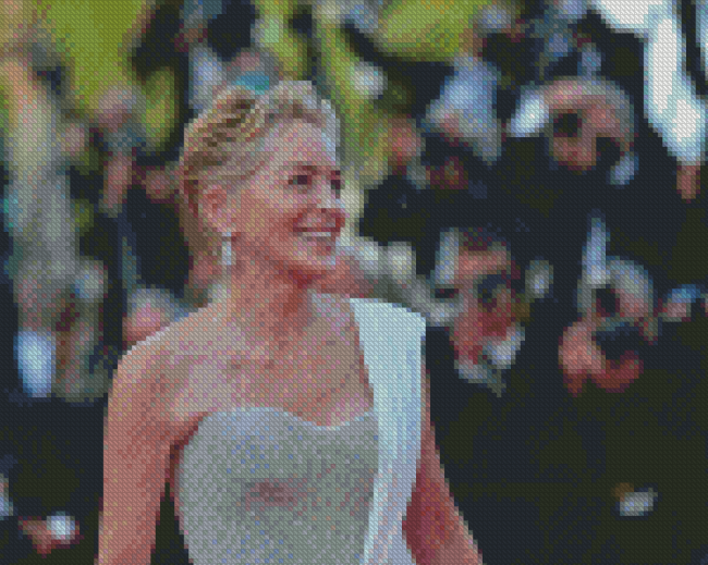 Sharon Stone Diamond Painting