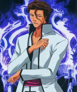 Sōsuke Aizen Bleach Anime Diamond Painting