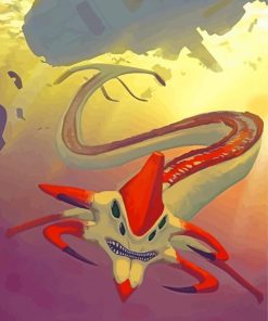 Subnautica Reaper Leviathan Art Diamond Painting