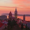 Sunset At Rab Croatia Diamond Painting