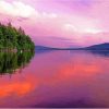 Sunset Reflection In Moosehead Lake Maine Diamond Painting