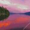 Sunset Reflection In Moosehead Lake Maine Diamond Painting