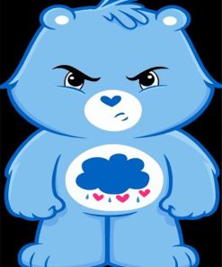 The Care Bears Grumpy Angry Diamond Painting