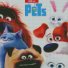 The Secret Life Of Pets Poster Diamond Painting