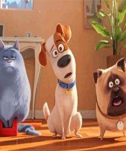 The Secret Life Of Pets Characters Diamond Painting