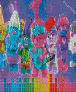 The Trolls World Tour Diamond Painting