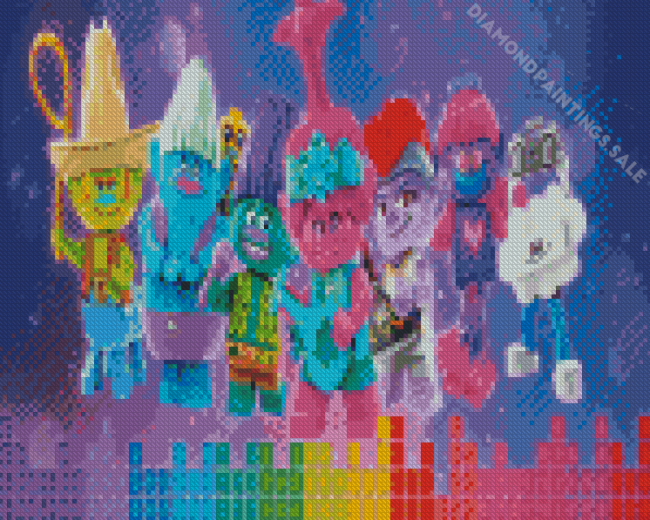 The Trolls World Tour Diamond Painting