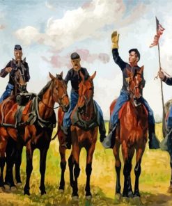 The Us Cavalry Art Diamond Painting