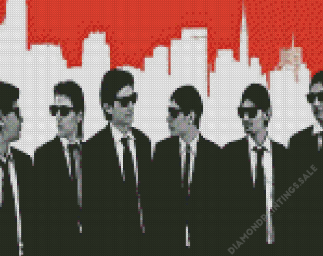 The Wolfpack Characters Diamond Painting