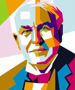 Thomas Edison Pop Art Diamond Painting