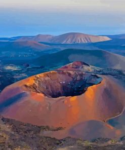 Timanfaya Landscape Diamond Painting