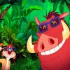 Timon And Pumbaa Diamond Painting