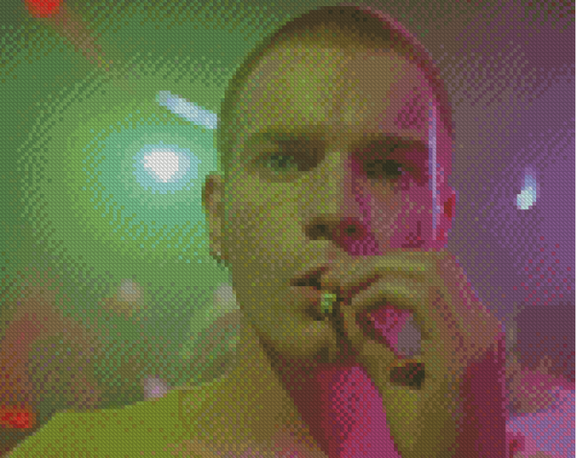 Trainspotting Character Diamond Painting